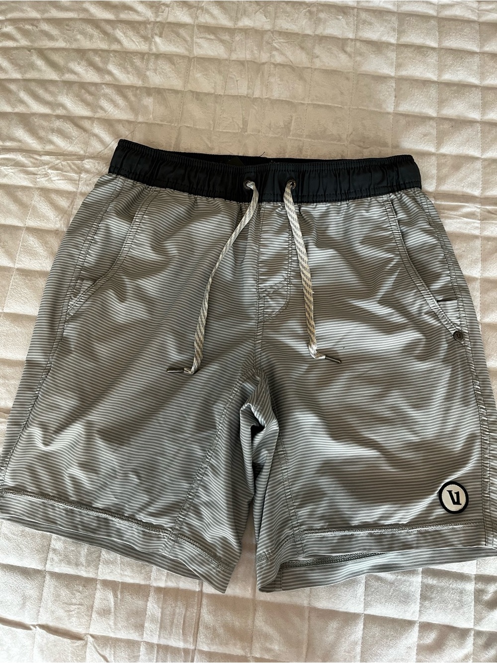 Vuori Gray Heather Performance Shorts